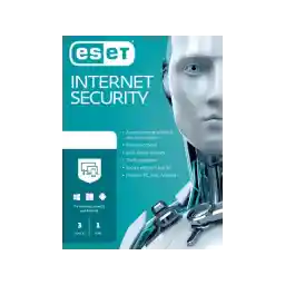 ESET Home Security Essential 2025 - 3 Devices/ 1 Year Download (Formerly ESET Internet Security)