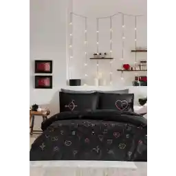 Özdilek Gleam Love Çift Kişilik Nevresim Takımı