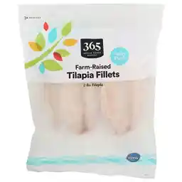 365 Everyday Value, Farm-Raised Tilapia Fillets, 32 oz