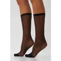 Katia & Bony Kadın Puantiyeli Soket Çorap Siyah