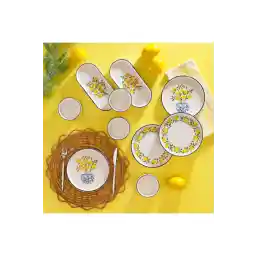 Schafer Sunny 4 Kişilik Kahvaltı Takımı 10 Parça-Sarı