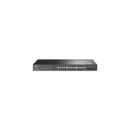 TP-Link TL-SG3428 | 24 Port Gigabit Switch, 4 SFP Slots | Omada SDN Integrated | L2+ Smart Managed | IPv6 | Static Routing | L2/L3/L4 QoS, IGMP & LAG
