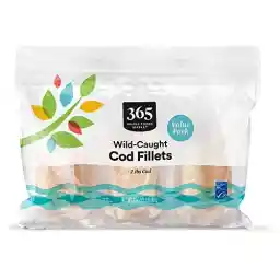 365 By Whole Foods Market, Wild Caught Cod Fillet, Msc Certified, 32 Ounce