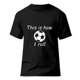 تیشرت ورزشی فوتبال فشن لاین FTBL 52 | مشکی/سفید