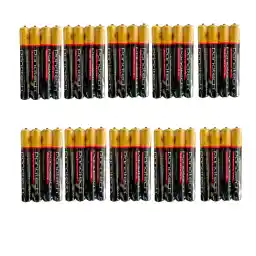 باتری نیم قلمی پاناتک مدل Zinc Carbon R03 AAA Shrink بسته 40 عددی