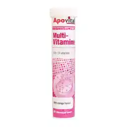 Apovital Multi Vitamin 20 Effervescent Tabs | Apovital