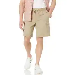 Amazon Essentials Men's 9" Elastic Waist Cargo Short