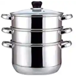 Wilson Steamer 3 Layers - Stainless Steel - 28Cm (Jy-174B 28Cb)