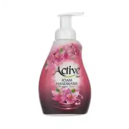 مایع دستشویی فوم دیاموند صورتی 500 گرمی | اکتیو