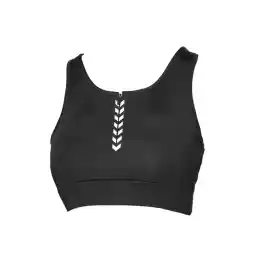 Siyah Kadın Yuvarlak Yaka T-Shirt 911774-2001 HMLSHEWY BRA