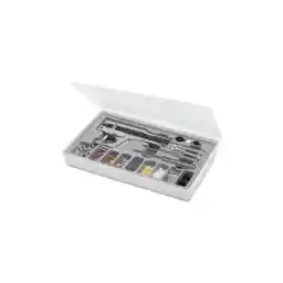 Tchibo Şekilli Çıt Çıt Seti, 80 Plastik 20 Gümüş Metal Çıtçıt Seti, Tornavida Ve Kıskaç Kuponlu