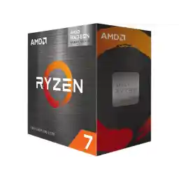 AMD Ryzen 7 5700G - Ryzen 7 5000 G-Series Cezanne (Zen 3) 8-Core 3.8 GHz Socket AM4 65W AMD Radeon Graphics Desktop CPU Processor - 100-100000263BOX