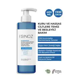 Sinoz Hydrapro Kuru Ve Hassas Ciltler Için Nemlendiricili Yüz Temizleme Jeli 400 ml