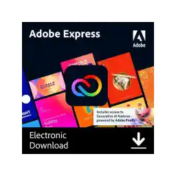 Adobe Express Premium | 12 month subscription | Download | PC/Mac & Mobile Online Code