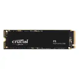 Crucial P3 4TB PCIe 3.0 3D NAND NVMe M.2 SSD, up to 3500MB/s - CT4000P3SSD8