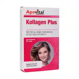 قرص Kollagen Plus بسته 30 عددی | آپوویتال