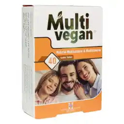 قرص Multi Vegan بسته 40 عددی | هولیستیکا