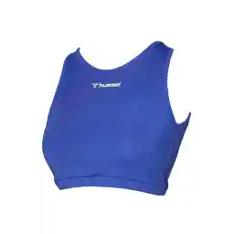 Koyu Mavi Kadın Yuvarlak Yaka T-Shirt 911769-7788 HMLCERELLE BRA