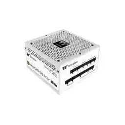 Thermaltake Toughpower GF3 Snow Edition 1200W 80+ Gold Full Modular SLI/Crossfire Ready ATX 3.0 Standard Power Supply, PCIe Gen.5 600W 12VHPWR Connector Included, PS-TPD-1200FNFAGU-N, 10 Year Warranty