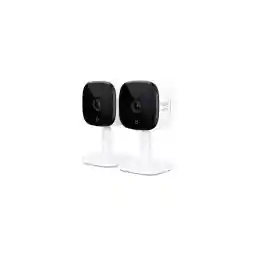 eufy Security Solo IndoorCam C24 2-Cam Kit, 2K Security Indoor Camera, Plug-in Camera with Wi-Fi, Human and Pet AI, Works with Voice Assistants, Night Vision, Two-Way Audio, Homebase not Compatible