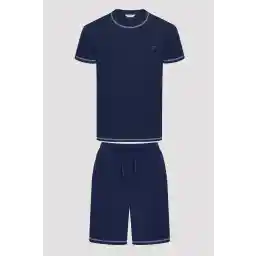 Penti Blue Şort Pijama Takımı