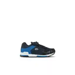 Slazenger EDMOND IN Çocuk Cırt Cırtlı Lacivert Kamuflaj Sneaker