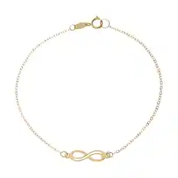 دستبند طلا 18 عیار زنانه مایا ماهک مدل MB1337 طرح بینهایت