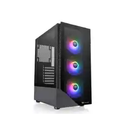 Thermaltake View Series View 200 TG ARGB Black SPCC Mid Tower Computer Cases