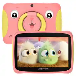 Blackview Kinder Tablet Tab3Kids Tablet, 7 Zoll, 4GB + 32GB, 3280mAh, Tablet für Kinder mit Tragbarem Griff und Hülle,Android 13, Elterliche Kontrolle