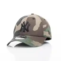 New Era Cap 9FORTY Woodland Camo NY Yankees Black Logo, Cap:OSFA