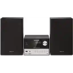 Grundig CMS 2000 BT CD-Kompaktanlage, 2 Lautsprecher, 15 Watt RMS, CD, MP3, USB, Bluetooth