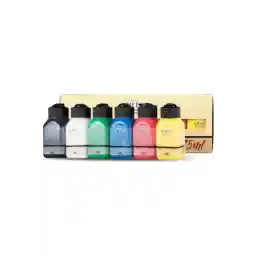 Artdeco 6 Lı Akrilik Boya Seti 75 ml Şişler Canlı Renkler