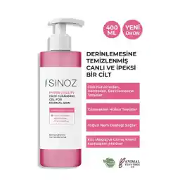 Sinoz Normal Ciltler için Yüz Temizleme Jeli 400ML