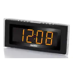 Karcher UR 1080 Uhrenradio (Raumtemperaturanzeige, dimmbares Display, Wochenend/Nap/Snooze-Funktion)