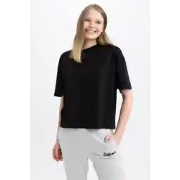 Defacto Coool Loose Fit Basic Düz Kısa Kollu Tişört Z9455AZ23SP