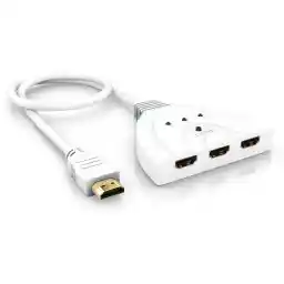 CSL 3-Port HDMI Switch, Full HD, automatische Umschaltung / 3D / HDCP / CEC