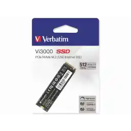 Verbatim Vi3000 PCle NVMe M.2 SSD 512GB 49374