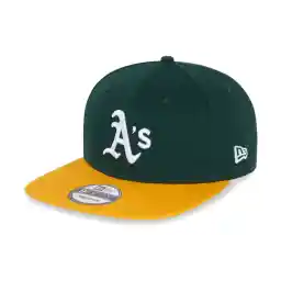 New Era MLB 9FIFTY Snapback Cap Essential Oakland Athletics green/yellow M/L