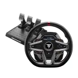Thrustmaster T248, Gaminglenkrad und Pedalset, PS5, PS4, PC, schwarz