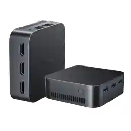 Blackview MP20 Intel Twin Lake N150 Desktop-PC, Win 11Pro 3,6 GHz, 8GB RAM 256GB SSD M.2 Mini Computer, 4K Dual Display, WiFi 6, für Zuhause Büro