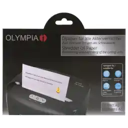 OLYMPIA Aktenvernichter-Ölblätter
