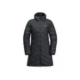 Siyah Kadın Kapüşon Yaka Mont Tundra Down Coat W