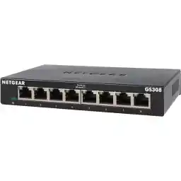 Netgear GS308 8-Port Gigabit Ethernet Unmanaged Switch, GS308-300PAS