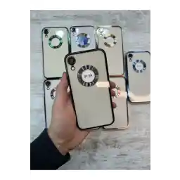 Tria Apple Iphone Xr Uyumlu Kamera Lens Koruyuculu Elektroliz Lazer Silikon Telefon Kılıfı