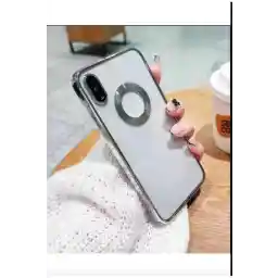 Tria Iphone X / Xs Uyumlu Elektroliz Logo Detaylı Kenarları Renkli Kamera Lens Korumalı Telefon Kılıfı