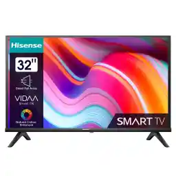 Hisense Fernseher 32 Zoll Smart HD Ready Triple-Tuner VIDAA U6 DLED 32A4K