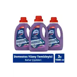 Domestos Yüzey Temizleyici Bahar Çiçekleri 1500 Mlx3