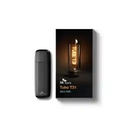 SK hynix Tube T31 1TB Stick Type SSD with DRAM | up to 1000MB/s | 10 Gbps | USB-A 3.2 Gen2 | External Solid State Flash Drive Compatible with PS4, PS5, Xbox, Window PC & Mac