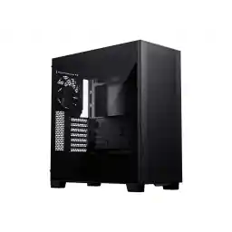 Phanteks XT Pro, Mid-Tower Gaming Chassis, High Airflow Performance Mesh, Tempered Glass Window, 1x M25-120 Black fan included, Black