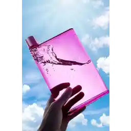 Perotti Sahara A6 MEMO 350ml Bottle Motivasyonel Su Matarası Notebook Sporcu Suluk Su Şişesi